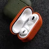 العلبة الأصلية من جلد البقر البقر الأصلي Melkco Premium الأصلي لـ Apple Airpods 1 2 3 Pro 2 Retro Classic Cover