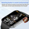 2022 Nuovo IWO Serie 7 Smart Watch da 1,75 pollici di braccialetti fai -da -te per la frequenza cardiaca uomini Fitness Tracker T100 Plus Smartwatch per Andr2613