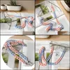 Eyeglasses Chains Eyewear Accessories Fashion Candy Color New Acrylic Long Chain Blue Contrast Glasses Hanging Neck Lanyards Sunglasses Dr