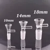 I più recenti accessori HOOKAHS 10mm14mm 18mm Maniglia per ciotola Bellissimo pezzo scorrevole Accessori per fumatori per bong