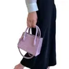 Сумки для хранения женщин маленькая сумка с кросс -кусочком искусственная кожаная сумка на плече классическая крокодиловая рисунок молнии