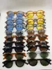 أعلى جودة miltzen الرجعية الصغيرة مستقطبة النظارات الشمسية للرجال نساء أسيتات إطار النظارات العتيقة تصميم العلامة التجارية الكلاسيكية EYEG1602279