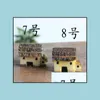 3Cm Cute Resin Crafts House Fairy Garden Miniatures Gnome Micro Landscape Decor Bonsai For Home Drop Delivery 2021 Decorations Patio Lawn