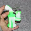 Colorido mini pipa de agua bongs de silicona Quemador de aceite Pipas para fumar Pipa de agua Pipa de silicona Plataformas de dab