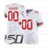 James Custom Ohio State Justin Fields Football Jersey Elliott JK Dobbins Stroud Fleming Sawyer Ewers George Williams Bosa Chase Young 150th Patch