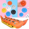 2pcs قابلة للنفخ من الفولاذ المقاوم للصدأ 8cm/11cm د الحلقة pad/التصحيح ل PVC Pad Boat Raft Dinghy Cano