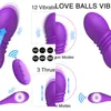 Nxy Eggs Bullets Vaginalkugeln G-Punkt-Vibratoren Kegelball Weibliche Vagina Straffen Massageübung Drahtlose Fernbedienung Vibrierendes Ei Sexspielzeug 220509