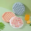 Colorful Round Rhombus Ice-Mould Ice Cube Tray Cube Maker PP Plastic Mold Forms Food Grade Mold Kitchen Gadgets