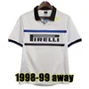 SNEIJDER ZANETTI Classic Inter Retro voetbalshirts 1988 1990 91 92 93 Djorkaeff MILITO Baggio Pizarro Djorkaeff ADRIANO MILANes 1994 95 96 97 98 99 voetbalshirt