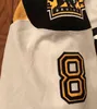 MThr Vintage Providence Bruins Maglie indossate da gioco 8 Chris Breen 2 Alex Grant 49 Frank Vatrano Maglia da hockey 2015-16 Personalizzata Qualsiasi numero e nome