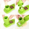 Multifunctional Vegetable Tools Ginger Garlic Press Grinding Grater Planer Slicer Mini Cutter Kitchen Utensils Accessories TO278