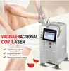 skin repaired Co2 laser fractional machine Vertical 1060 nm wavelength for vaginal Stretch Marks removal Face Lift skin rejuvenation Safety