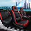 Capa de assento de carro de couro vermelho preto para Suzuki Jimny Liana Ignis Vitara 2019 Celerio Grand Vitara Swift Ciaz Samurai Acessórios H220428