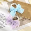 Bow Cute Hair Clip Summer Fashion Ponytail Hairpins Huvudbonad For Girls Women Sweet Hairgrip Hair Accessories