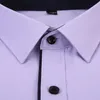 Męskie koszulki mądra mądra męska koszula z długim rękawem Slim Fit Design Style męski sukienka biznesowa Social Business Wysokiej jakości odzież męscy