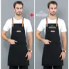 Custom bib long cowboy girl kitchen chef diy apron restaurant el bar men waiter baking cleaning barber general 220613