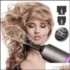 Hair Dryers Care Styling Tools Products Winter Dryer Negative Lonic Hammer Blower Electric Professional Cold Wind Hairdryer Temperature B