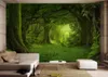 Красивый ландшафтный сад 3D обои фрески гостиной спальня фоновая фоновая фотопластики на стене 3D и 5D декарационные фрески для детей