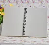 Kraft Cover Notebooks Journals Planner Notatniki z pustym papierowym brązowym Diary Kopibook dla podróżników Rysunek malarstwo SN4613