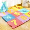 Tapis pour enfants EVA pour enfants, Puzzle en mousse, tapis de jeu pour bébé, carreaux de sol imbriqués avec alphabet et chiffres, goutte 2202122981289522878