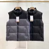 20ss Designer di lusso Gilet da uomo Piumini Moda Stampa retrò Gilet da motociclista Tendenza uomo Tasche Gilet high end top designer winte