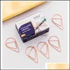 Filing Supplies Products Office School Business Industrial Gold Sier Color Funny Kawaii Bookma Dhdhb