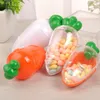 10PCS Cartoon Plastic Mini Transpare Creative Ochrona ochrony środowiska Food Packaging 220427