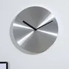 Horloges murales Horloge en métal de luxe Design moderne 3D Grand mécanisme Décor nordique Montre Silencieuse Relogio De Parede Décoration de la maisonMur