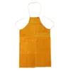 Welding Apron Leather Cowhide Protect Cloths Carpenter Blacksmith Garden Working Anti-scalding 220507