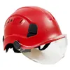 Säkerhetshjälm med skyddsglasögon skyddande hjälmar arbete CAP Construction Hard Hat Darlingwell Working Climbing Riding3267223