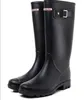 Mulheres Sapatos de Água Botas de Chuva Brilhante Botas Impermeáveis ​​Joelho Alto Rainboots Alto 38cm 03