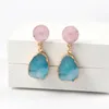 Dangle & Chandelier 1Pair Bohemia Resin Stone Drop Earrings Women Jewelry Gift Handmade Earings Ear For Female Large Long GiftDangle Farl22