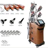 Ny ankomst 360 ° Multifunktion Cryo Fat Freeze Slimming 5 Handtag som arbetar tillsammans Cryolipolysis Cavitation RF Lipolaser Ultracavitation Viktminskning Maskin