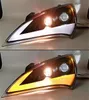 LED headlights For Genesis ROHENS-Coupe LED Headlight 2009-2012 DRL Turn Signal daytime running light High Beam Angel Eye Projector