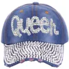 Strass Baseball Cap Streetwear Bling Queen Sommer Baumwolle Hut Reise Outdoor Visiere Caps Mode Lässig Einfache Baseball Hüte ZZA13398