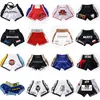 Muay Thai Shorts Design Personalizado Marca MMA Shorts Homens Mulheres Crianças Sanda Luta Boxe Calças Bjj Kickboxing Troncos 220613