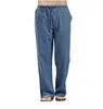 Hommes s coton lin grand taille 10 pantalon de poche couleur maison décontractée à tube long solide s 5xl 220808