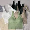 Strój jogi Beauty Back Sports Bra Dot Tops Kobiety wyściełana kamizelka -pobieranie bawełnianego bielizny o wysokiej intensywności.