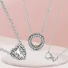 Designer Pendant Necklaces For Women s925 Silver Fit Pandora Style Luxury Jewelry With Box