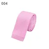 Bow Ties Sitonjwly 5.7cm Solid Men's Suits Knit Tie Polyester Knitting Necktie For Man Wedding Party Tuxedo Casual Skinny Custom LOGOBow