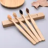 Bamboo Toothbrush Soft Nylon Capitellum Toothbrush With Box Packaging Oral Hygiene Whitening Toothbrushes