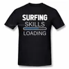 Męskie T-shirty Surfing Umiejętności Ładowanie koszul