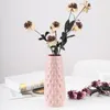 Вазы Пластическая ваза розовая имитация керамика современная цветочная гостиная