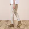 Wiosna zima swobodne spodnie Mężczyźni bawełniany Slim Fit Chinos Modne spodnie męskie ubranie marki Plus Size spant 482 220524