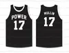 Chris Mullin # 17 maillot de basket-ball lycée personnalisé tout cousu blanc noir n'importe quel numéro de nom