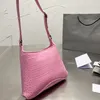 Sac à bandoulière pour filles Sacs seau de créateur Lady Classic Totes Silver B Stone motif cinq couleurs