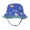 Boinas Verano Bebé Sombrero para el sol para niñas y niños Cuello al aire libre Cubierta de oreja Anti UV Niños Gorras de playa Gorra de cubo 0-5 años