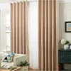 Modern Chenille Blackout Curtains Double-sided Tree Stripes Pattern Jacquard Curtain for LivingRoom Bedroom Window Simple Style W220421
