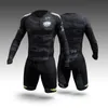 Racing Sets No Cushion Suit Long Sleeve Triathlon Mens Speed Roller Skate Skinsuit Kit Fast Skating ClothingRacing SetsRacing