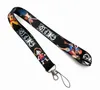 Cell Phone Straps & Charms Cartoon Japan Anime boy love Mobile Key Ring Lanyard Color Print Long Neck With Employee Card Rope Buckle 600pcs wholesale